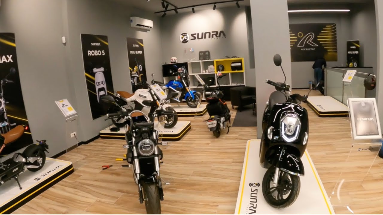 sunra elektrikli motosiklet magazasi