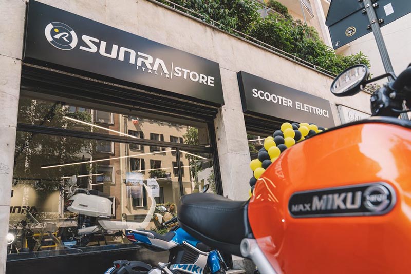 sunra milano store